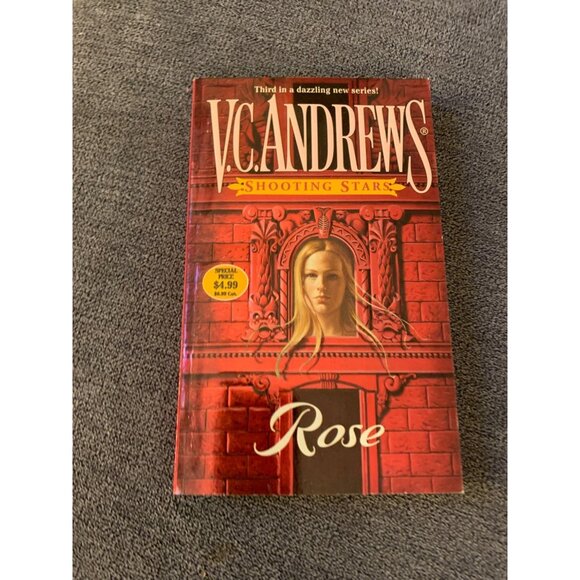 V.C. Andrews "Shooting Stars: Rose" Paperback Book - Picture 5 of 5